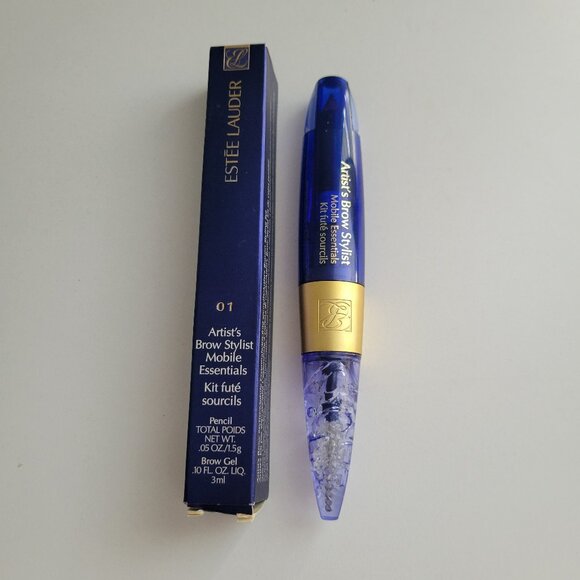 Estee Lauder Artist's Brow Stylist Mobile Essentials Kit 01 Light New Old Stock - Picture 2 of 10